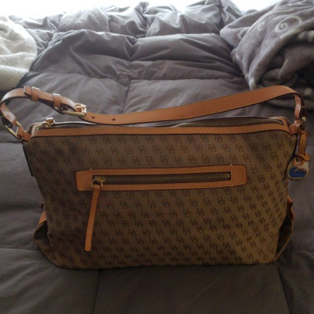 Dooney and Bourke tan satchel